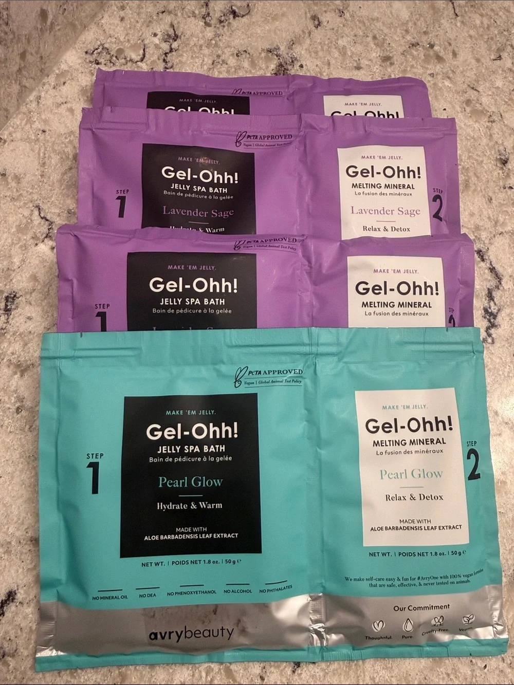 Jelly Spa pedicure Pack